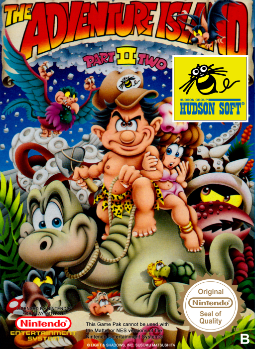 Adventure Island Part II, The (Europe) box art